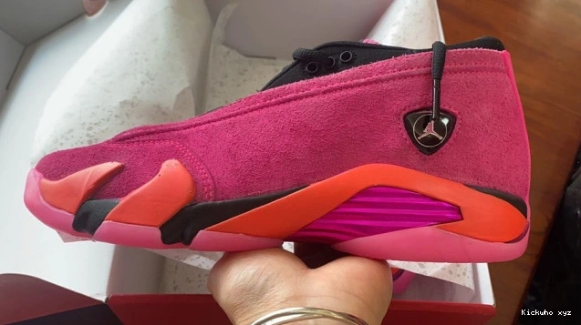 DH4121-600 (W) Retro Pink 14 Jordan Shocking Low 0822